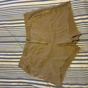 Aerie Tan Cargo Women Shorts